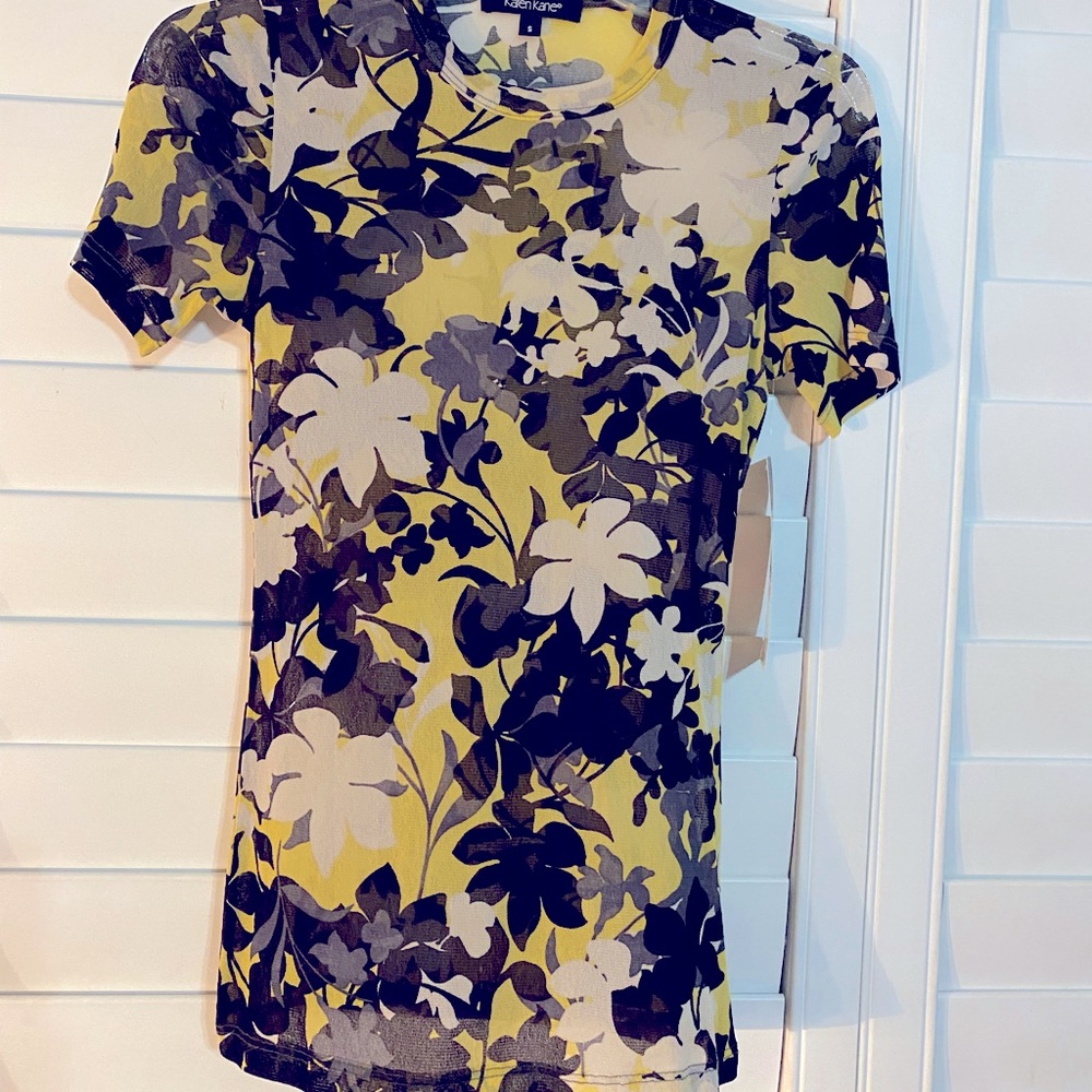 Designer Mesh Crew Top